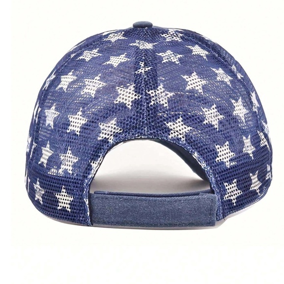 Stars Flag Baseball Cap - Picture 3 of 6